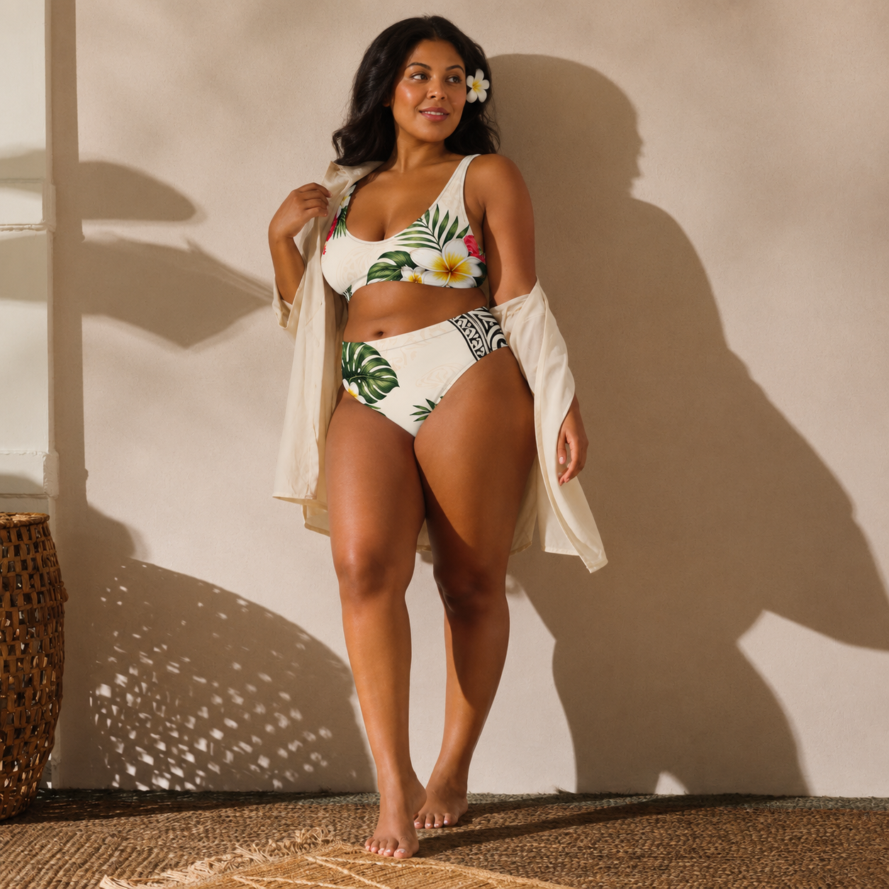 HINE maillot 2PC Tropical - Maison Cataleya Bora Bora