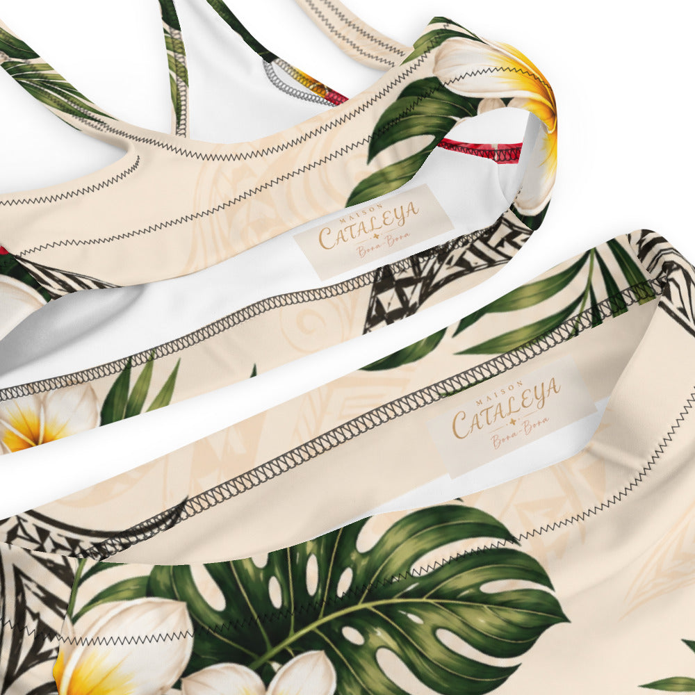 HINE maillot 2PC Tropical - Maison Cataleya Bora Bora
